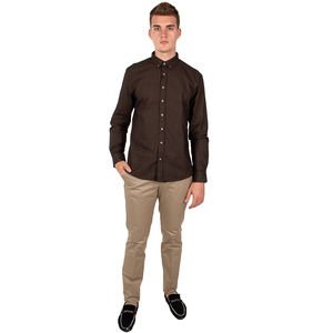 Network Shirt Men size M Brown